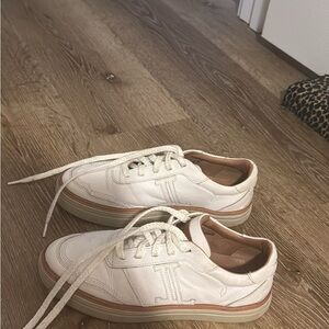 Lucchese Women's White Sneakers